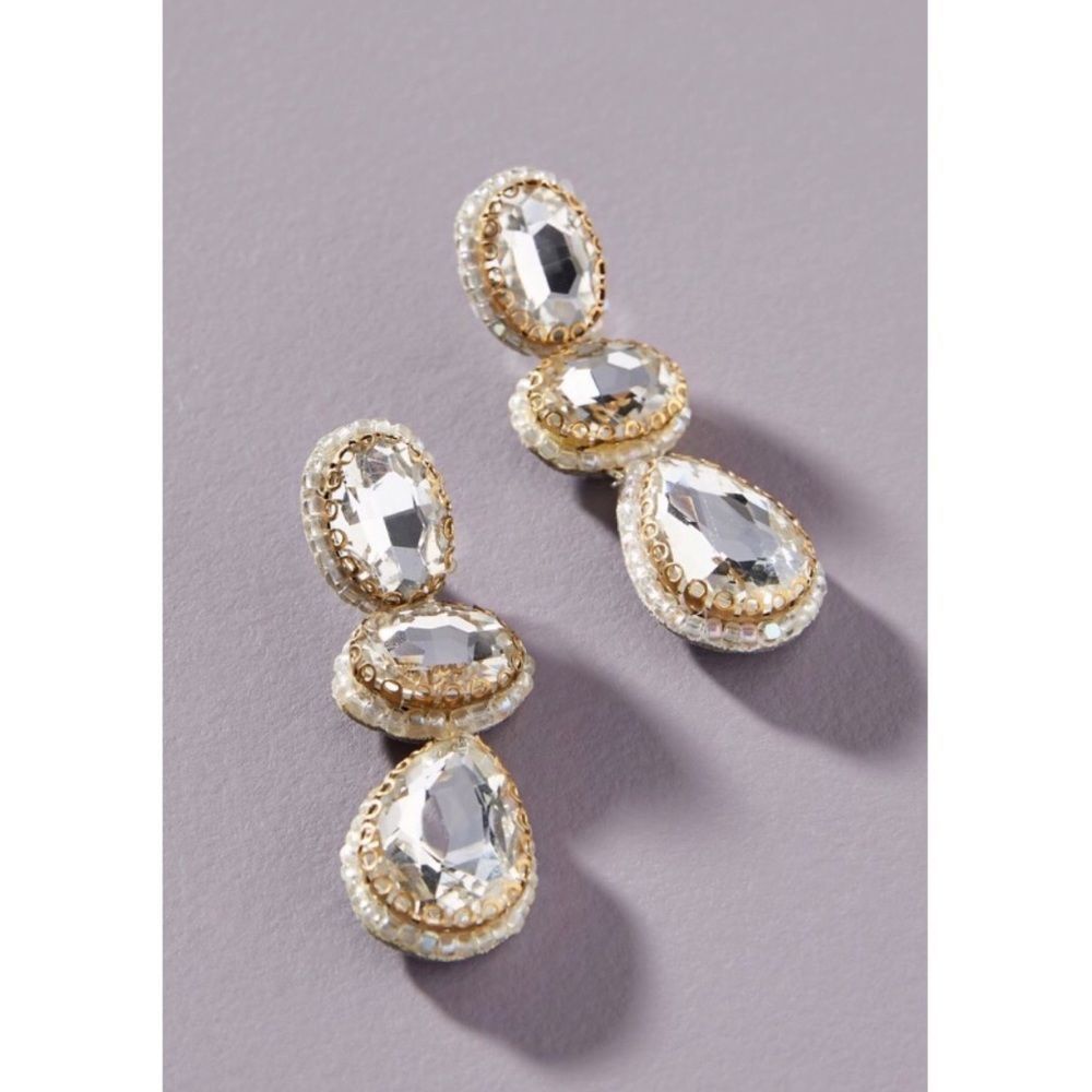 Anthropologie Deepa Hadlee Drop Earrings NWT